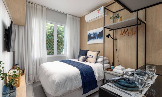 Copacabana Apartment | Loft Desing Contemporaneo a 300m da Praia e ao Lado do Metro!