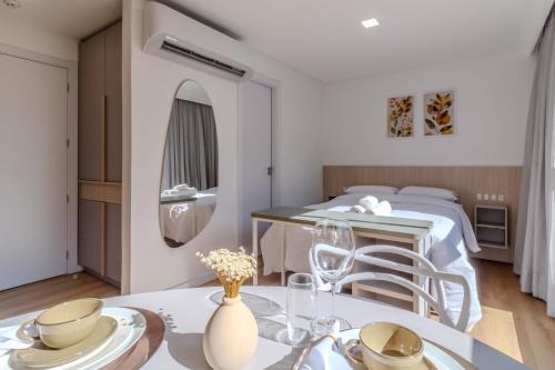 Itoupava Seca Apartment | Loft Novo todo Mobiliado com WIFI Piscina e próximo a Oktober