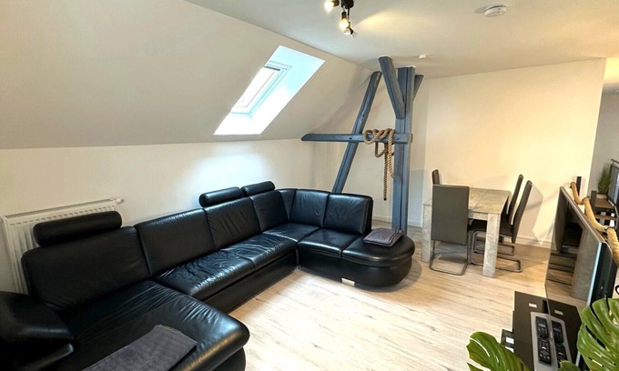 St Lorenz Apartment | Loft9 - Designer apartment with terrace & 3 bedrooms in Lübeck incl. parking space