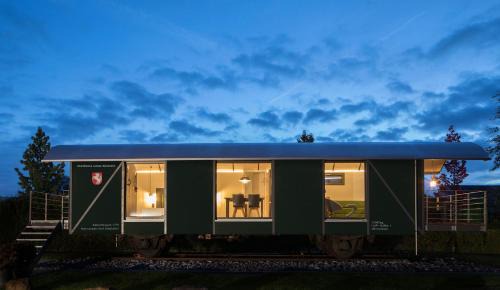 Stadtlohn Apartment | LokoMotel-Waggon, Luxus Appartment im Eisenbahnwaggon