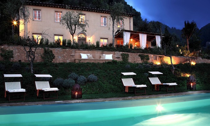 Camaiore Villa | Lone standing Villa, 180 m²(1960 ft²) pool, sea view, eco friendly, EV wall box