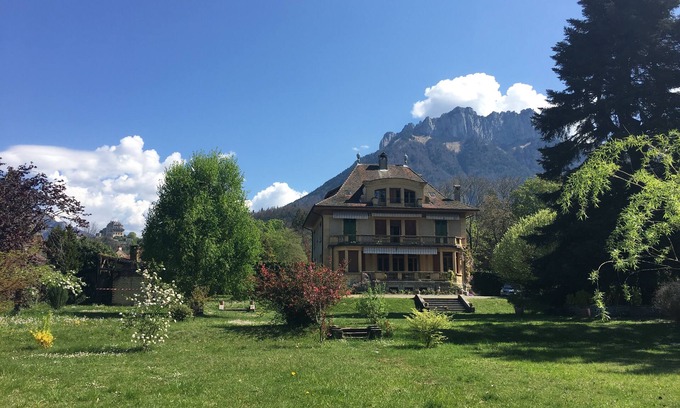 Menthon-Saint-Bernard Villa | Lovely and spacious villa located 150 m from the Annecy Lake, enclosed tree park