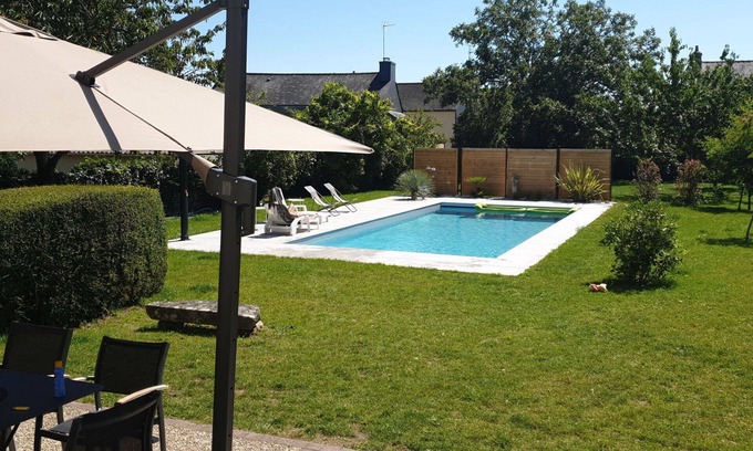 Caden Villa | Lovely apartment in villa for 8 guests with WIFI, private pool, TV, terrace and parking