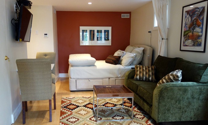 Berkeley Hills Apartment | Lovely, brand new, fully equipped studio in North Berkeley, stunning views of the bay
