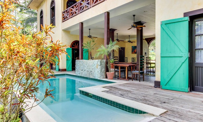 Bullet Tree Falls Apartment | Lovely Suite with Riverfront Location, Pool, WiFi & AC