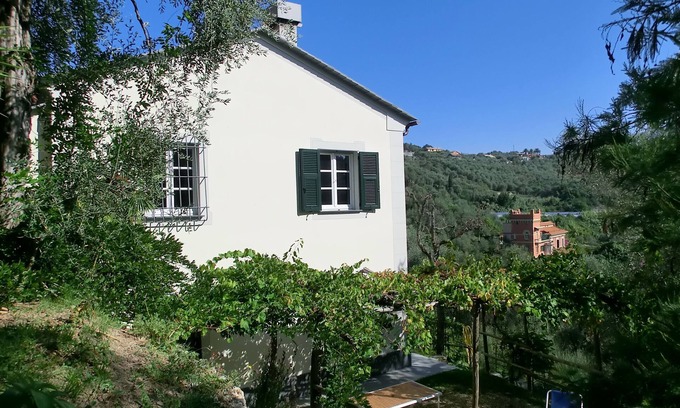 Chiavari Villa | Lovingly Restored Country Farm House in Olive Grove 10 minutes from sea