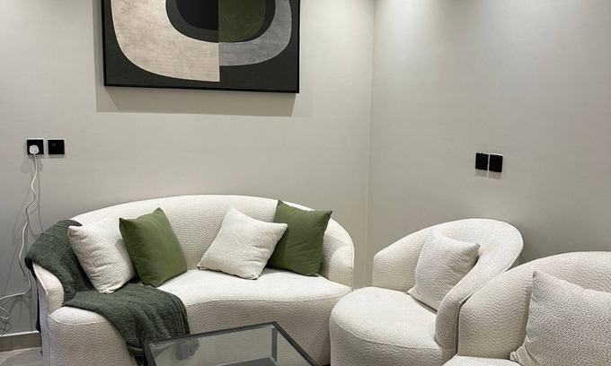 Al Aqiq Apartment | LP8.2 - Stylish 1 Bedroom Apartment near KAFD