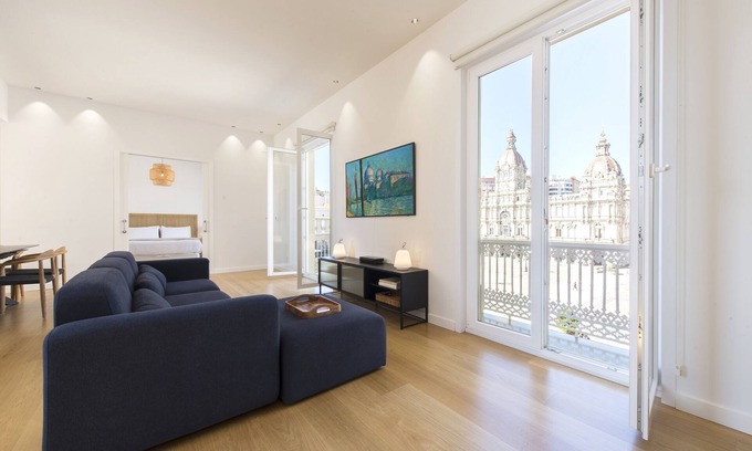 La Coruna Apartment | Lux Maria Pita En El Corazon De A Coruña