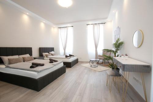 Leopoldstadt Apartment | LUX Prime Suite Vienna with FREE parking and FAST Internet 600 MBits