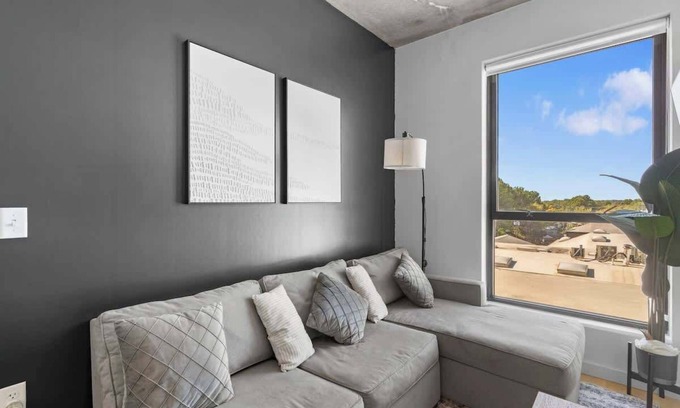 Charlotte Apartment | Luxe King 2BR Suite in South End Charlotte!