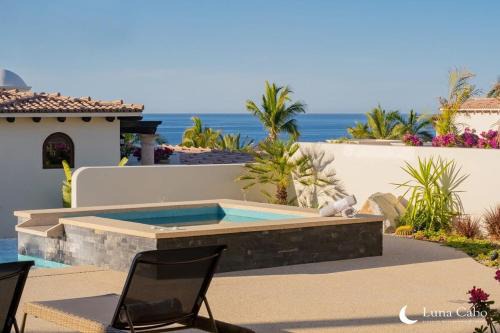 Buzzards Villa | Luxe Oceanview Villa with Pool Hot Tub BBQ and Fire Pit