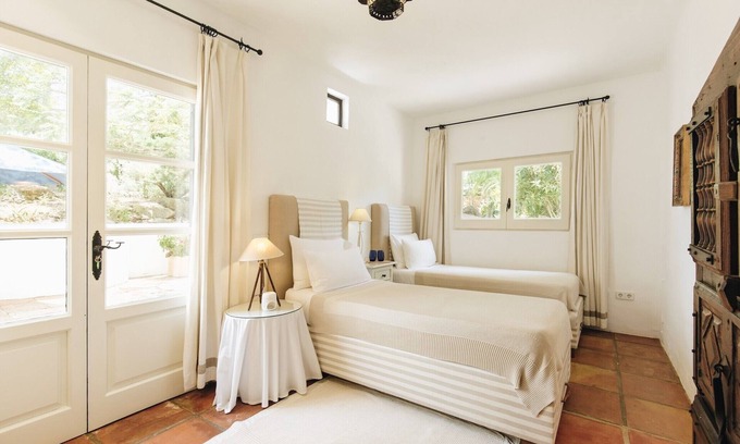 Sant Rafael de Sa Creu Villa | Luxurious Ibiza Villa | Casa Pacifica | 6 Bedrooms | Large Outdoor Dining Area.