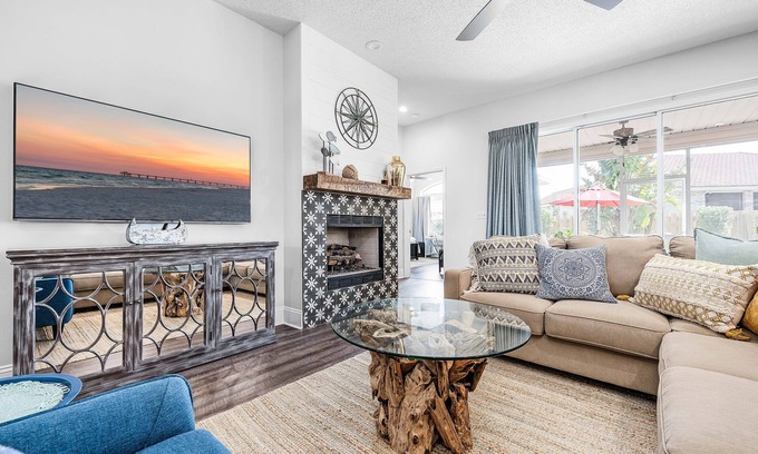 Avalon Beach Estates House | Luxurious Beach House with Community Heated Pool & Pickleball+Optional Golf Cart