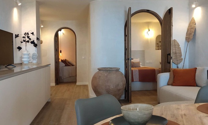 Playas del Palo Apartment | Luxury 80m2 private apartment right on the beach in Malaga