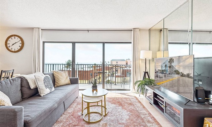 Avon By The Sea Condo | Luxury Oceanfront Getaway on the Top Floor Penthouse Corner Unit Steps from the Beach