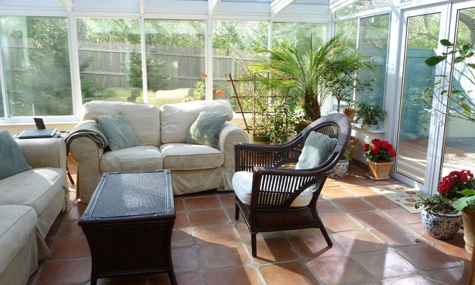 Northwest Harbor House | Luxury private retreat: pool, tennis court, mahogany decking & close to all