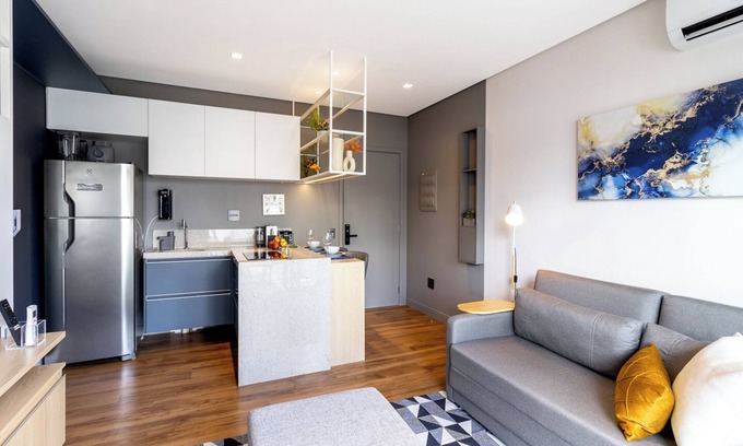 Cambui Apartment | Luxury Studio in the Best Location in Cambui with Pool, Coworking, Gym