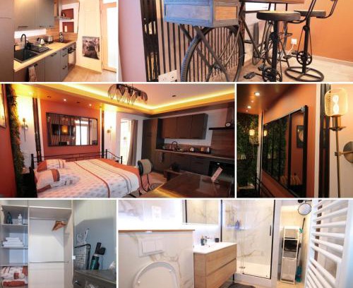 Verdun Apartment | Luxury Studio, Rez de chaussée, Parking privé vidéo surveillance, Canapé haute qualité convertible couchage 2 personnes, Centre Ville proche, Restaurant, boulangerie 2 minutes à pied, Terrasse - 800mètre carré de terrain - Géré par Presta-Zen'Services