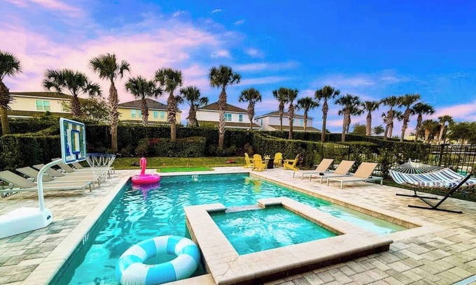 Reunion Villa | Luxury Theater Game Pool Golf Firepit at Disney