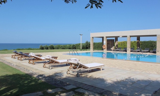 Kastrosikia Villa | Luxury Villa on Sandy Beach, Beautiful Garden, Private Pool and Games Room