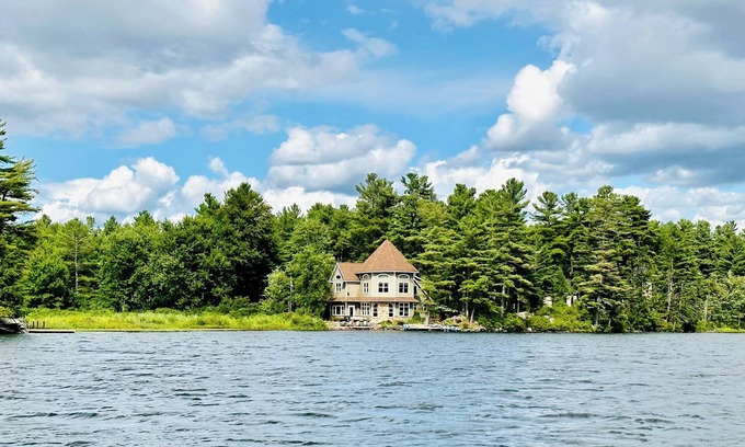 Redwood House | Luxury Waterfront Lake Home in the Thousand Islands Area