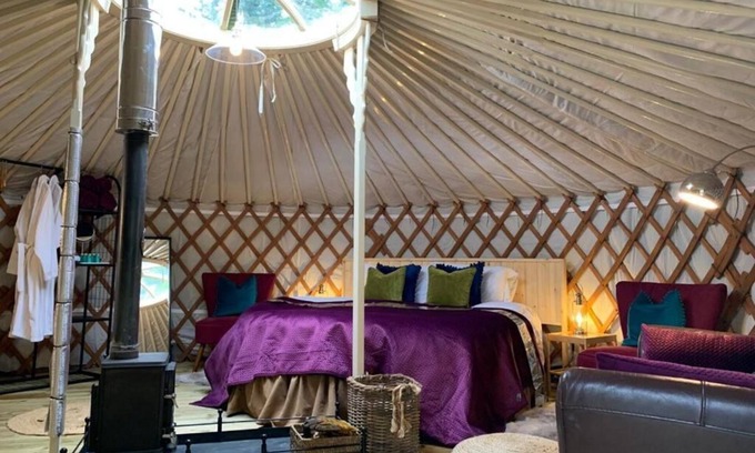 Hulme End RV Rental | Luxury Yurt with Hot-Tub, Peak District, Derbyshire