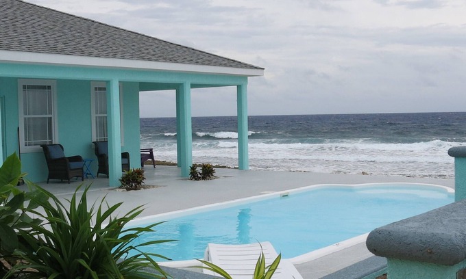 East End House | Magical oceanfront home with pool - 2 bedroom, 2.5 baths, sleeps 6-8, built 2017