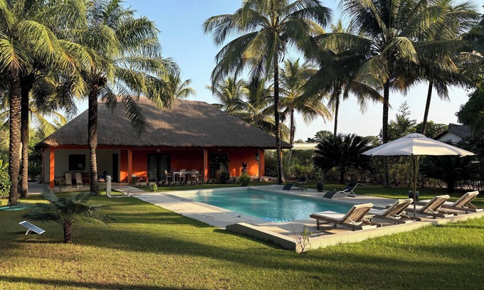 Cap Skirring Villa | Magnificent oceanfront villa with private pool and wooded garden.