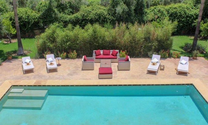 Ait Hamid Villa | Magnificent villa with breathtaking views of the Atlas and 15 minutes from the center.