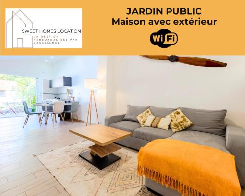 Cognac House | Maison Élégante avec Jardin I Centre de Cognac