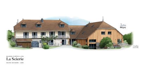 Salins-les-Bains Bed & Breakfast | Maison d'hôtes & SPA La Scierie
