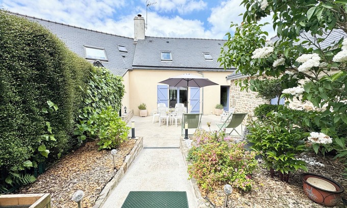 Pont-Scorff House | Maison de charme confort - Terrasse - Jardin