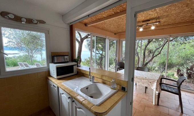 Cargese House | Maison de vacances indépendante avec vue sur la mer
