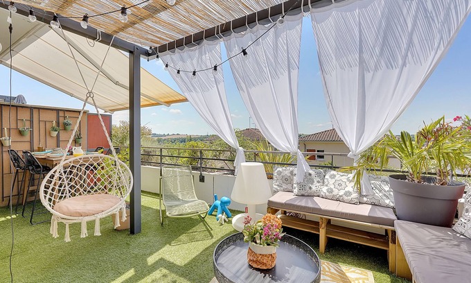 Quint-Fonsegrives House | Maison DE Ville 100 M2 Type Loft Avec Terrasse ET Garage