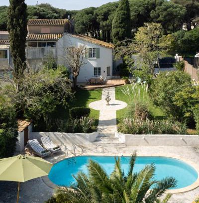 Plage de la Garonnette Villa | Maison Fruitier with pool at 15m from the Beach in Sainte-maxime