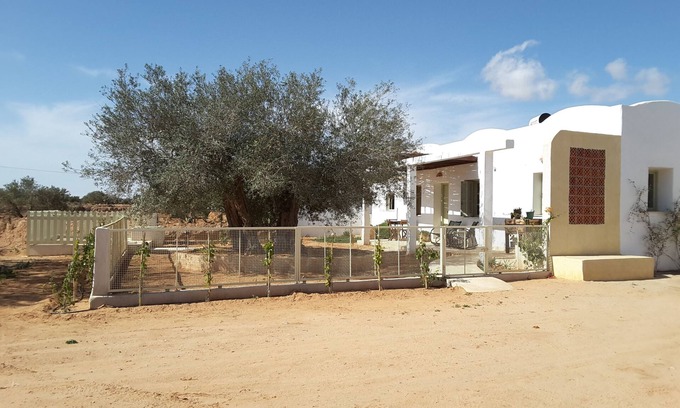 Beni Maaguel Villa | Maison Lila Dans le Domaine Dar Marzouk Avec Grande Piscine