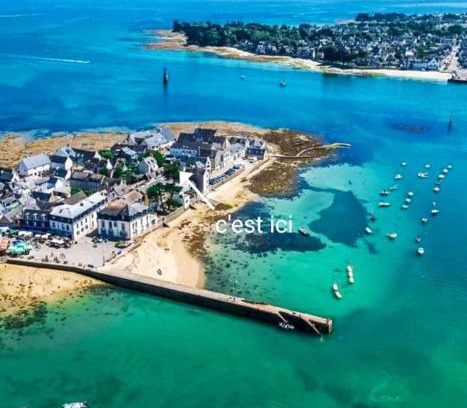 Ile-Tudy House | Maison sur le port de l'île Tudy