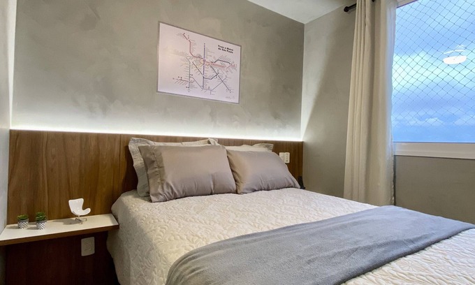 Bras Apartment | Maravilhoso Apartamento em Frente ao Metrô Brás !