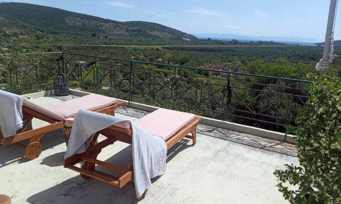 Karvelas Apartment | Marvellous huge balcony residence in East Mani