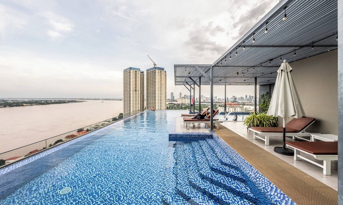 Ruessei Kaev Apartment | MekongView 6 Residence Sky Pool