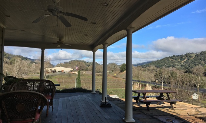 California Wine Country Other | Mendocino Getaway With Wrap-Around Deck And Stone Fireplace Fit For All-seasons