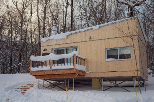 Notre-Dame-Auxiliatrice-de-Buckland Ski Chalet | Micro-Cabine in the Mountains - Solstice 4