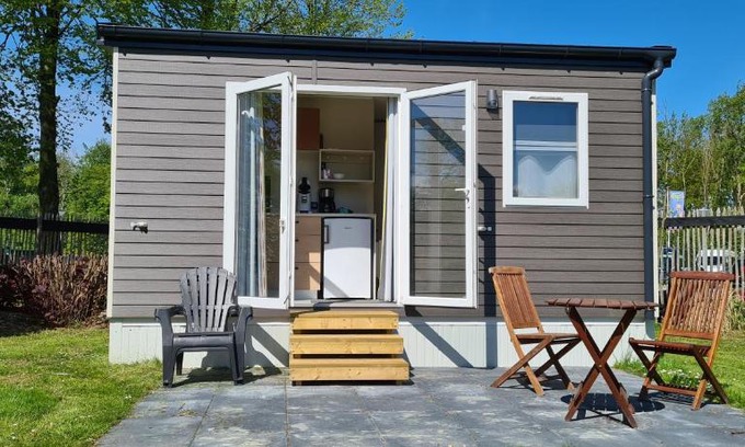 Urk Ski Chalet | Mini-chalet - Vakantiepark 't Urkerbos