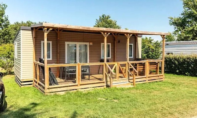 Prunelli-di-Fiumorbo House | Mobil-home Terrasse Lounge