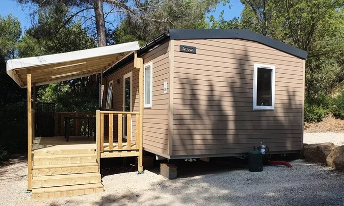 Puyloubier House | Mobil-Home klimatisierte 2 Schlafzimmer bis 4 Personen 4 Personen