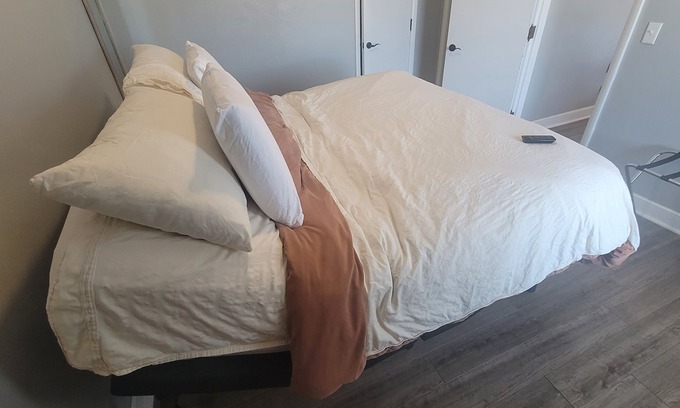 Luverne Apartment | Modern, 1 King Bedroom overlooking downtown