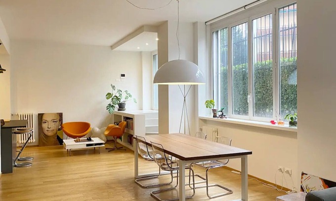 Milan Apartment | Modern 112sqm loft with private Jacuzzi