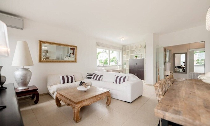 Sandweiler Apartment | Modern 2BR Retreat: Nature, Smart TV, Pet-Friendly