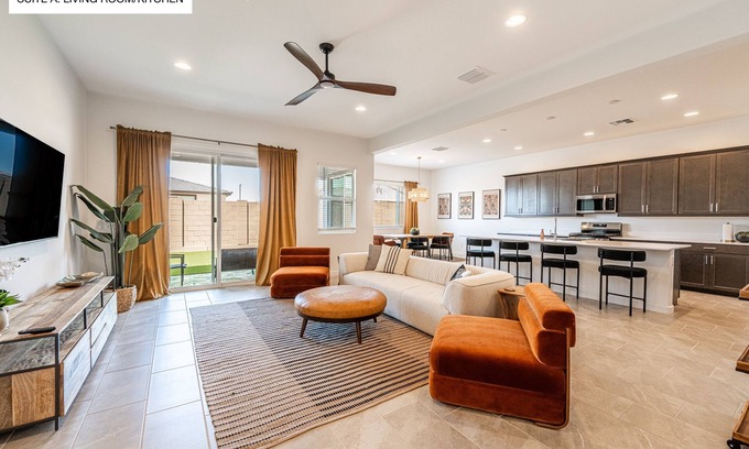Goodyear House | Modern 3BR/2BA w/Private Yard, Garage & Fast WiFi – 15 Min to Luke AFB