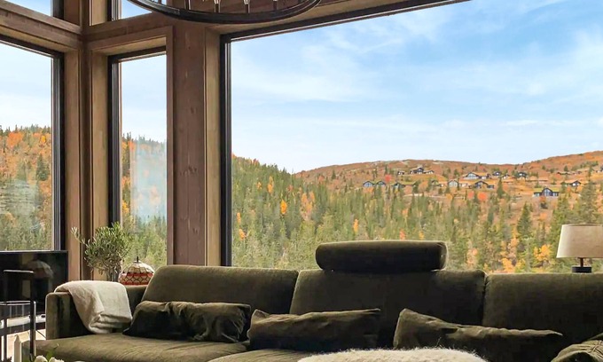 Rollag House | Modern and tasteful cottage at Vegglifjell.